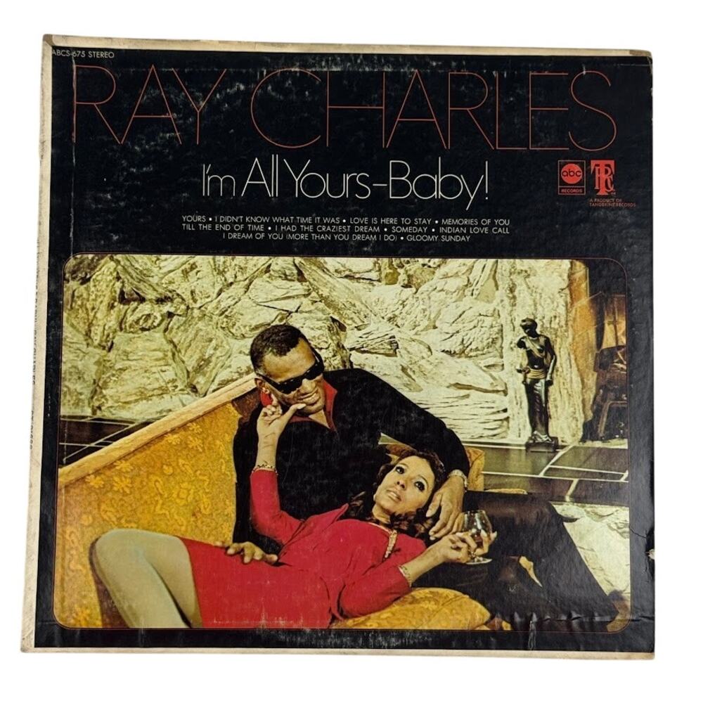 Ray Charles, I’m All Yours – Baby! Vinyl LP, 1970 ABC Records ST-91666 Soul Jazz